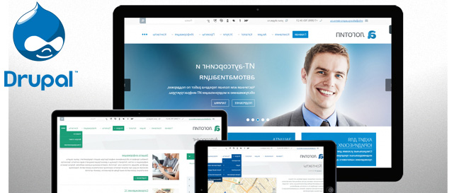 Corporate website development Drupal